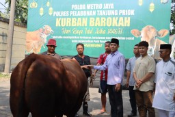 Polres Pelabuhan Tanjung Priok Gelar  Qurban Idul Adha 1446 H dengan Semangat Keikhlasan dan Kepedulian
