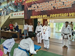 Kejuaraan Karate INKANAS “Piala Kapolres Metro Jakarta Timur 2025” Resmi Dibuka, Ratusan Atlet Unjuk Gigi di GOR PKP