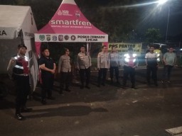 Polres Metro Jakarta Timur Gelar Patroli Malam Cegah Kejahatan Jalanan dan Tawuran.