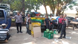 Polsek Kramatjati Lakukan Monitoring di Los “H” dan “C” Pasar Induk, Pastikan Keamanan Tetap Kondusif