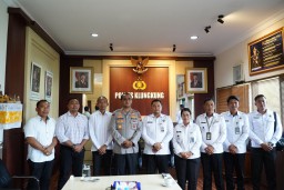 Kapolres Klungkung Terima Kunjungan Kepala Rutan Kelas IIB Klungkung