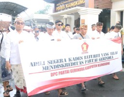 Polres Klungkung Terima Laporan Resmi Dari Kader Partai Gerindra Terkait Dugaan Pernyataan Diskreditkan Partai