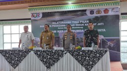 Sinergi Tiga Pilar dan Pedagang Pasar Induk Kramatjati Dukung Penataan Pasar oleh PD Pasar Jaya