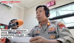 Berdialog di RRI Sampang, Satlantas Polres Sampang Sosialisasi Mengenai Kendaraan Kelebihan Muatan