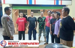 Kapolsek Makasar Sambangi Pos Kamling RW 01, Ajak Petugas Tingkatkan Kewaspadaan Lingkungan