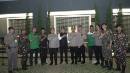 Cipta Kondisi Polres Metro Jaktim di Pertokoan Podomoro, Libatkan 179 Personel Gabungan