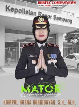 Kompol Hosna Nurhidayah Jabat Wakapolres Bangkalan, Siap Mengabdi untuk Bangsa dan Negara