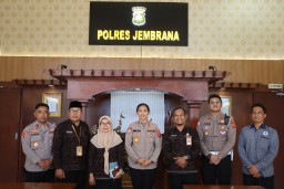 Kapolres Jembrana Terima Audiensi Panitia Haji, Bahas Kepulangan Jemaah Kloter Sub-71