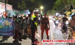Satlantas Polres Sampang Gelar Pengaturan Lalin dalam Rangka Menyambut Tahun Baru Islam 1447 Hijriah