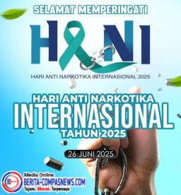 Hari Anti Narkotika Internasional (HANI) 2025: Memutus Siklus Kejahatan dan Perdagangan Narkoba