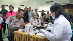 Donor Darah Hari Bhayangkara ke-79, Polres Metro Jakarta Timur Himpun 137 Kantong Darah