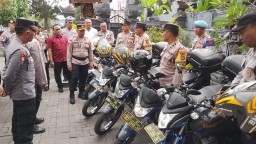 Cek Kendaraan Dinas Dan Evaluasi Tugas, Polsek Dentim Laksanakan Apel Jam Pimpinan
