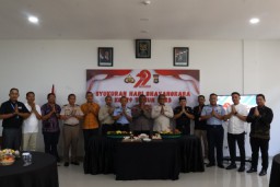 Polres Bandara Ngurah Rai Gelar Syukuran Hari Bhayangkara ke-79