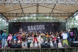 Kapolres Bangkalan Maknai Hut Bhayangkara ke- 79 Dengan Baksos Touring Trail Adventure