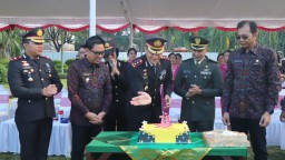 Polresta Denpasar Gelar Upacara HUT Bhayangkara ke-79 Tahun 2025