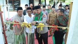 Demi Kelangsungan Hidup Masyarakat, Kapolres Bangkalan Resmikan Sumur Bor di Wilayah Kokop