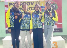 Atlet Anggar Kabupaten Sampang Raih Medali Perunggu di Porprov IX Jatim 2025