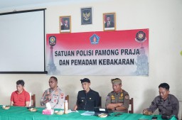 Tindak Lanjut Rakortas, Kapolres Klungkung Hadiri Rapat Penertiban Giat Pengerukan Bukit