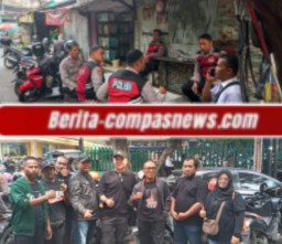 Polsek Pulogadung Amankan Keberangkatan Simpatisan PDI-P ke PN Jakarta Pusat