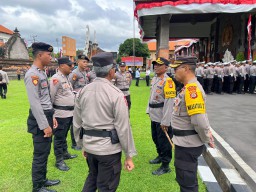 Polres Bandara Ngurah Rai Siapkan Pengamanan Kedatangan Wapres RI Gibran