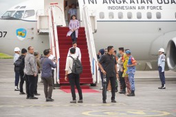 Wapres RI Gibran Mendarat di Bali, Polres Bandara Ngurah Rai Siaga Amankan Kedatangan