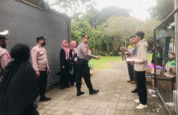 1.500 Peserta Padati Tabligh Akbar Muslimah Bali, Polsek Dentim Pastikan Kegiatan Aman