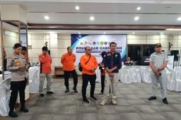 Tim INAFIS Mabes Polri Kunjungi Posko SAR Gabungan Penanganan KMP Tunu Pratama Jaya di Gilimanuk
