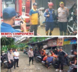 Kapolsek Makasar Tinjau Lokasi Banjir di Cipinang Melayu, Wujud Kepedulian dan Respons Cepat Polri