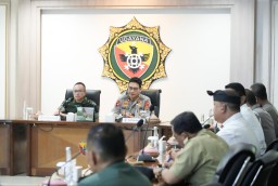 Kapolda Bali Hadiri Rakor HUT ke-80 Kemerdekaan RI di Provinsi Bali