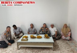 Kapolsek Cipayung Jalin Silaturahmi dengan Tokoh Masyarakat H. Yono, Perkuat Sinergi Kamtibmas