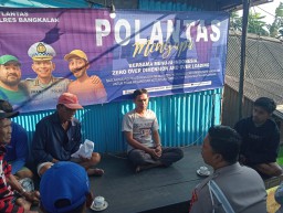 Jelang Ops Patuh Semeru 2025, Satlantas Polres Bangkalan Lakukan Sosialisasi Kendaraan OD dan OL