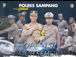 Tingkatkan Kesadaran Berlalu Lintas, Polres Sampang Gelar Operasi Patuh Semeru 2025