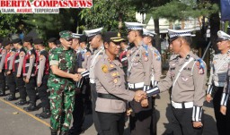 Tertib Berlalu Lintas Demi Terwujudnya Indonesia Emas: Polres Sampang Gelar Operasi Patuh Semeru 2025
