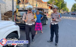 Meningkatkan Kesadaran Berlalu Lintas, Polres Sampang Gelar Operasi Patuh Semeru 2025