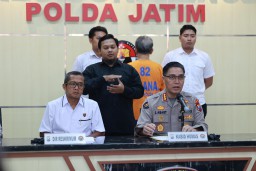 Polda Jatim Ungkap Kasus Asusila Anak di Blitar Tersangka Terancam 15 Tahun Penjara