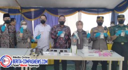Kejari Sampang Musnahkan Barang Bukti dari Berbagai Perkara