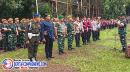Sinergi TNI-Polri Amankan Kehadiran Wakil Presiden dalam Peresmian Kantor Senkom di Lubang Buaya
