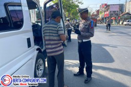 Satlantas Polres Sampang Gelar Operasi Patuh Semeru 2025, 62 Kendaraan Ditilang