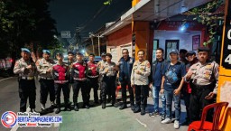 Kapolsek Duren Sawit Pimpin Patroli Dini Hari Antisipasi Tawuran dan 3C di Kebon Singkong