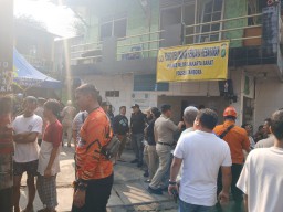 Posko Pelayanan Bencana Kebakaran Polres Metro Jakarta Barat Polsek Tambora.