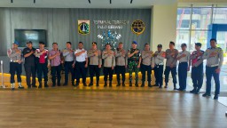 Kapolsek Cakung Tinjau Keamanan Terminal Terpadu Pulogebang, Pastikan Situasi Kondusif