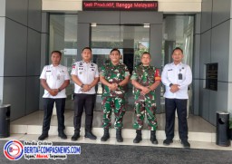 Pererat Sinergitas, Kasdim 0501/JP Laksanakan Komsos Bersama Jajaran Lapas Kelas IIA Salemba.