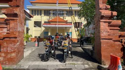 Polres Bandara Ngurah Rai Gencarkan Patroli Bermotor Rutin Setiap Hari di Kawasan Bandara