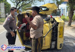 Kecelakaan Lalu Lintas di Jalan Raya Desa. Taddan Kecamatan. Camplong Kab. Sampang