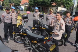 Tim Puslitbang Polri Tinjau Kendaraan Dinas Operasional di Polres Pasuruan
