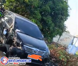 Kecelakaan Lalu Lintas di Jalan Raya Plakaran Jrengik Sampang