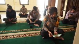 Gelar Binrohtal, Wakapolres Bangkalan: Seimbangkan Antara Tugas Duniawi dan Kewajiban Akhirat
