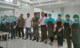 Dandim 1619/Tabanan Tinjau Kesiapan Dapur Sehat SPPG Untuk Anak Sekolah