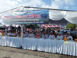 Kapolres Jembrana Hadiri Upacara Segara Kerthi di Selat Bali, Doa Untuk Keselamatan dan Harmoni Alam