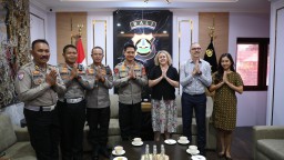 Kapolda Bali Terima Kunjungan Konsulat Inggris, Ucapkan Terima Kasih Atas Keamanan Pariwisata